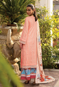 CHIKEN-KARI LAWN WITH PRINTED CHIFFON DUPATTA AND PRINTED TROUSERS