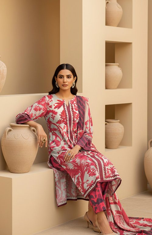 Lawn Printed 3-Piece Ensemble