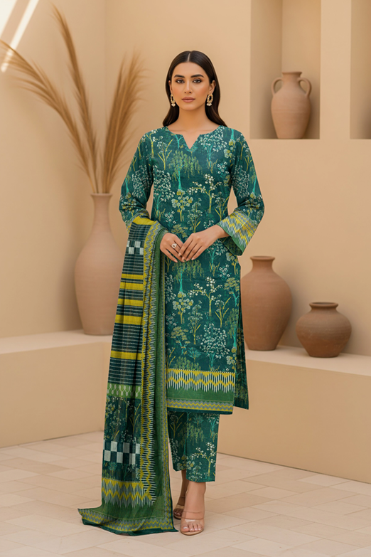 Lawn Printed 3-Piece Ensemble