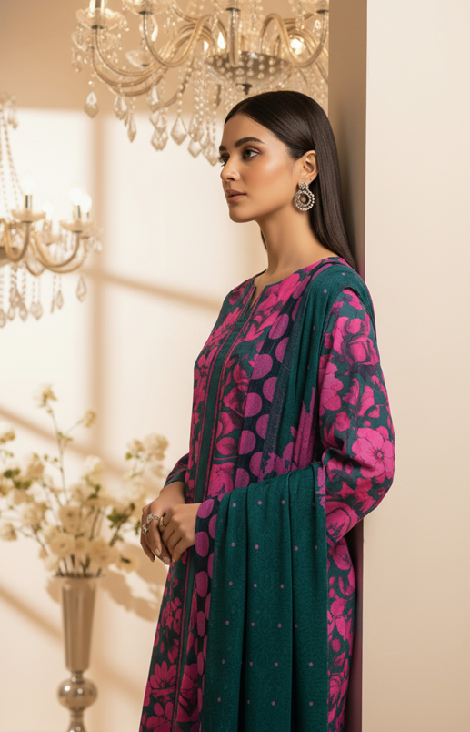 Lawn Printed 3-Piece Ensemble