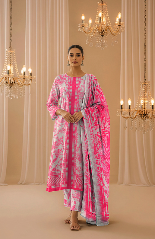 Lawn Printed 3-Piece Ensemble