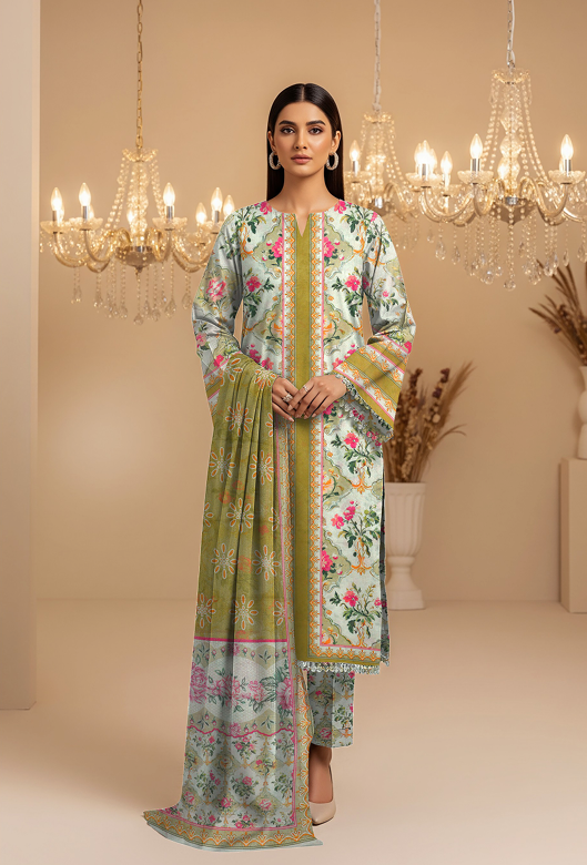 Lawn Printed 3-Piece Ensemble