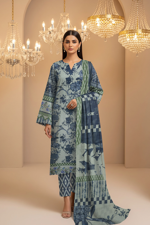 Lawn Printed 3-Piece Ensemble