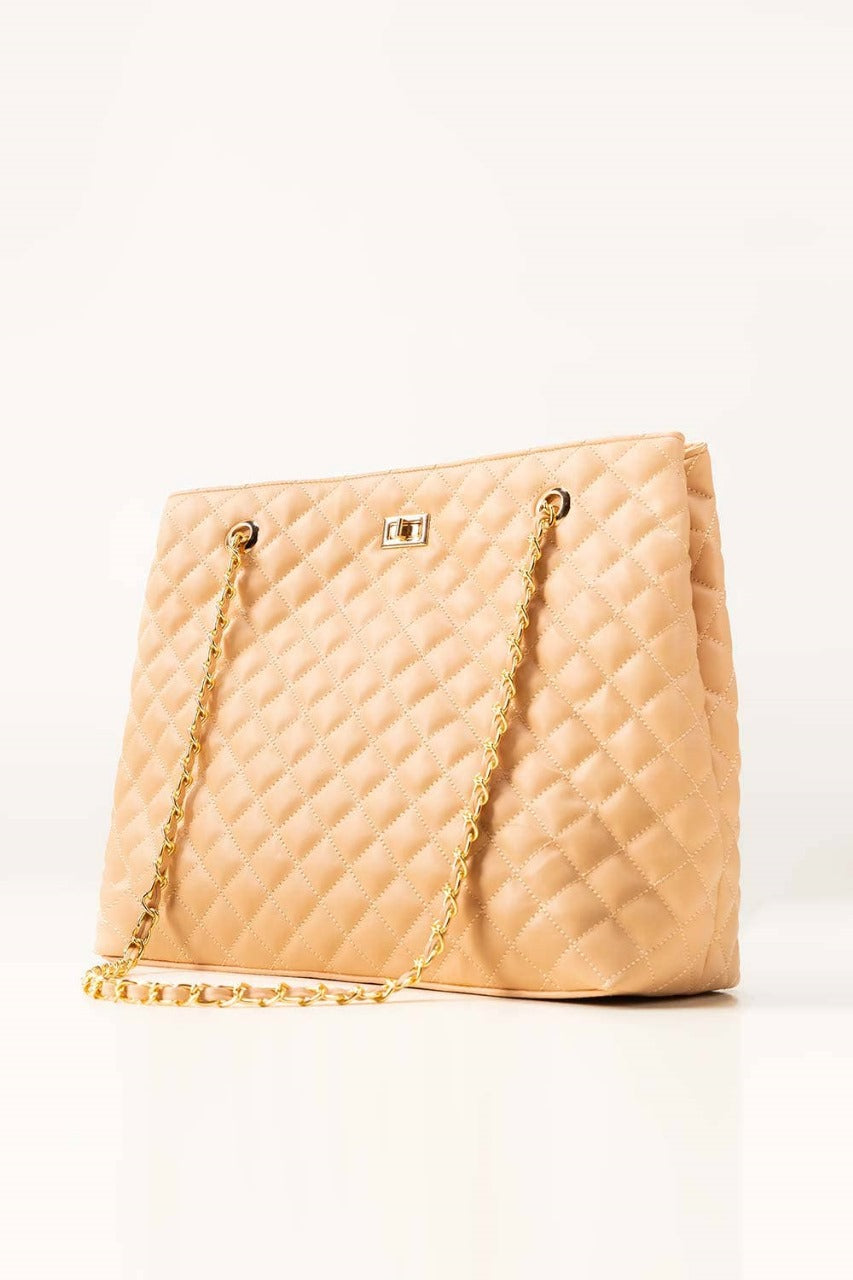 DIAMOND SHAPED SHOULDER BAG