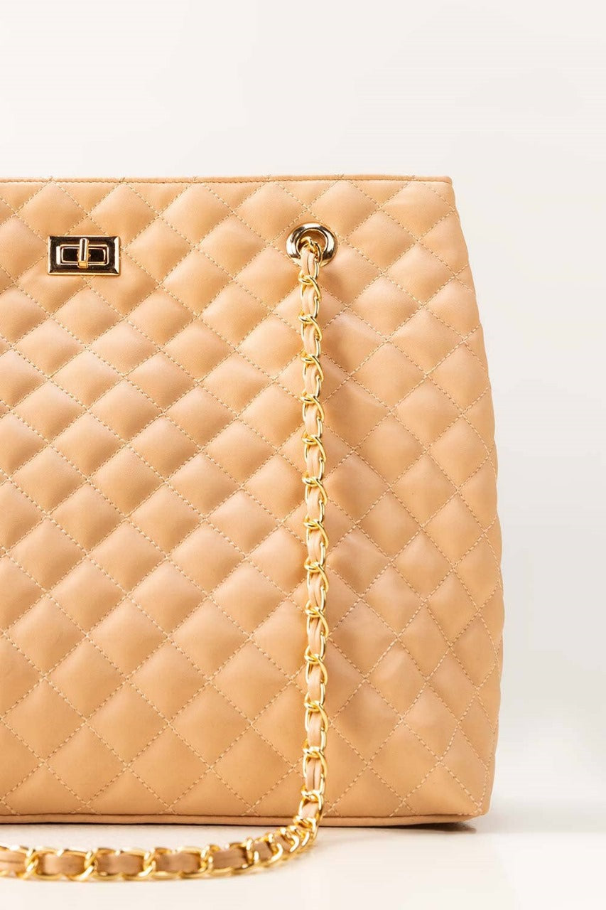 DIAMOND SHAPED SHOULDER BAG
