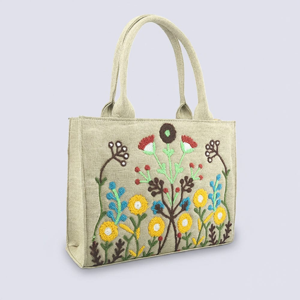 HANDMADE EMBOSSED WORK BAG