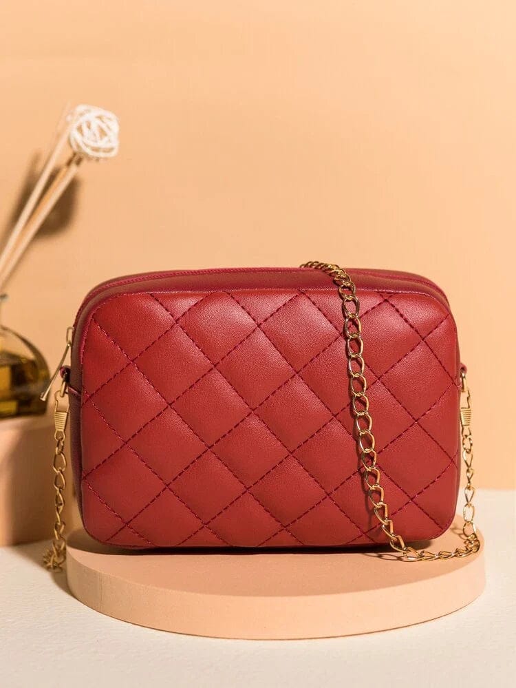 LEATHER CROSS BODY BAG