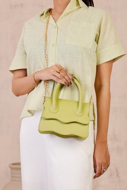 LEATHER CROSS BODY BAG