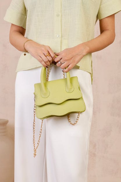 LEATHER CROSS BODY BAG