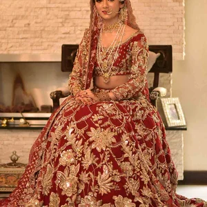 RED BRIDAL LEHANGA  – JOG9294M